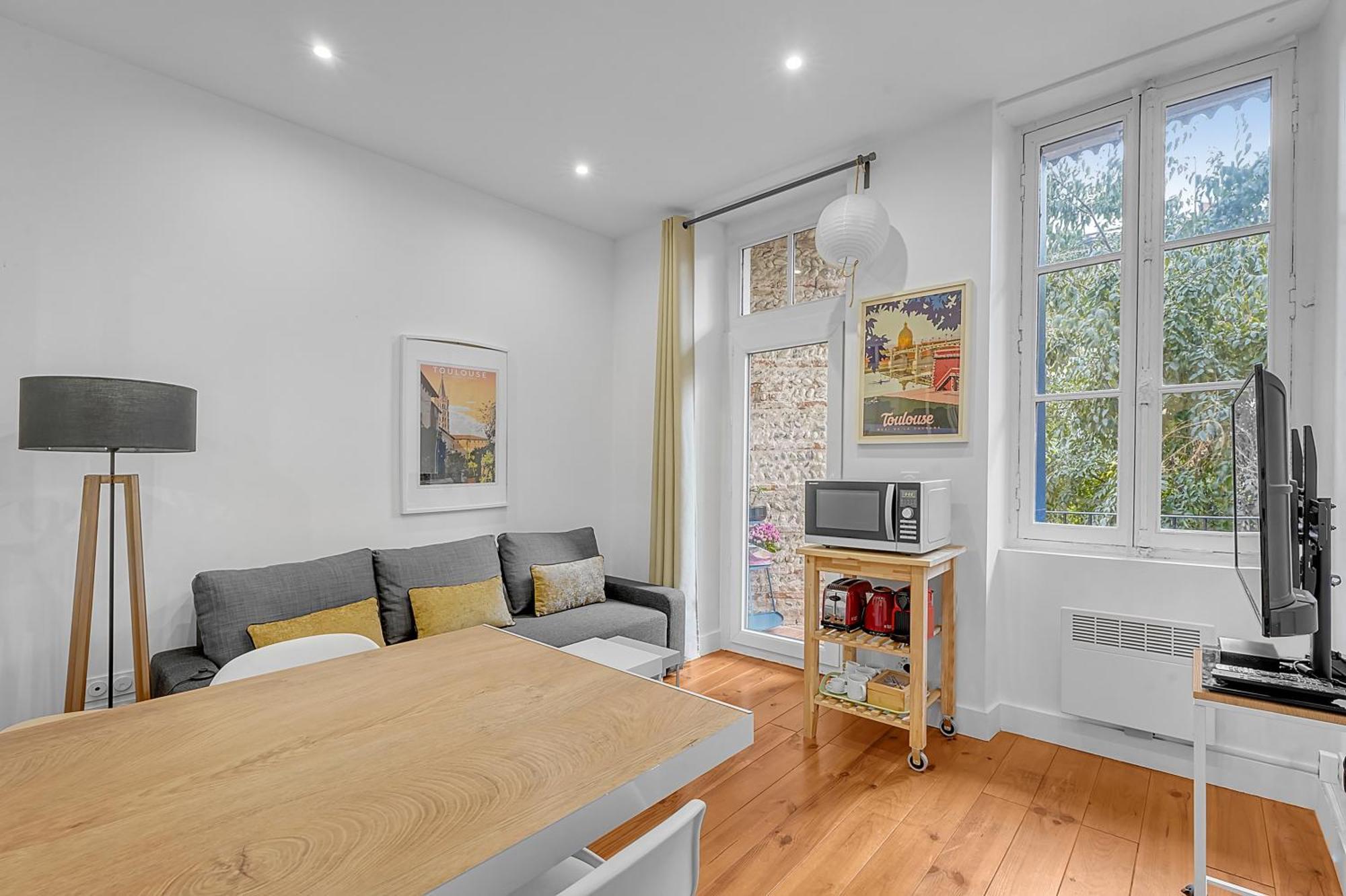 Le Cosy - T2 Hypercentre Au Calme Avec Parking Toulouse Exterior foto