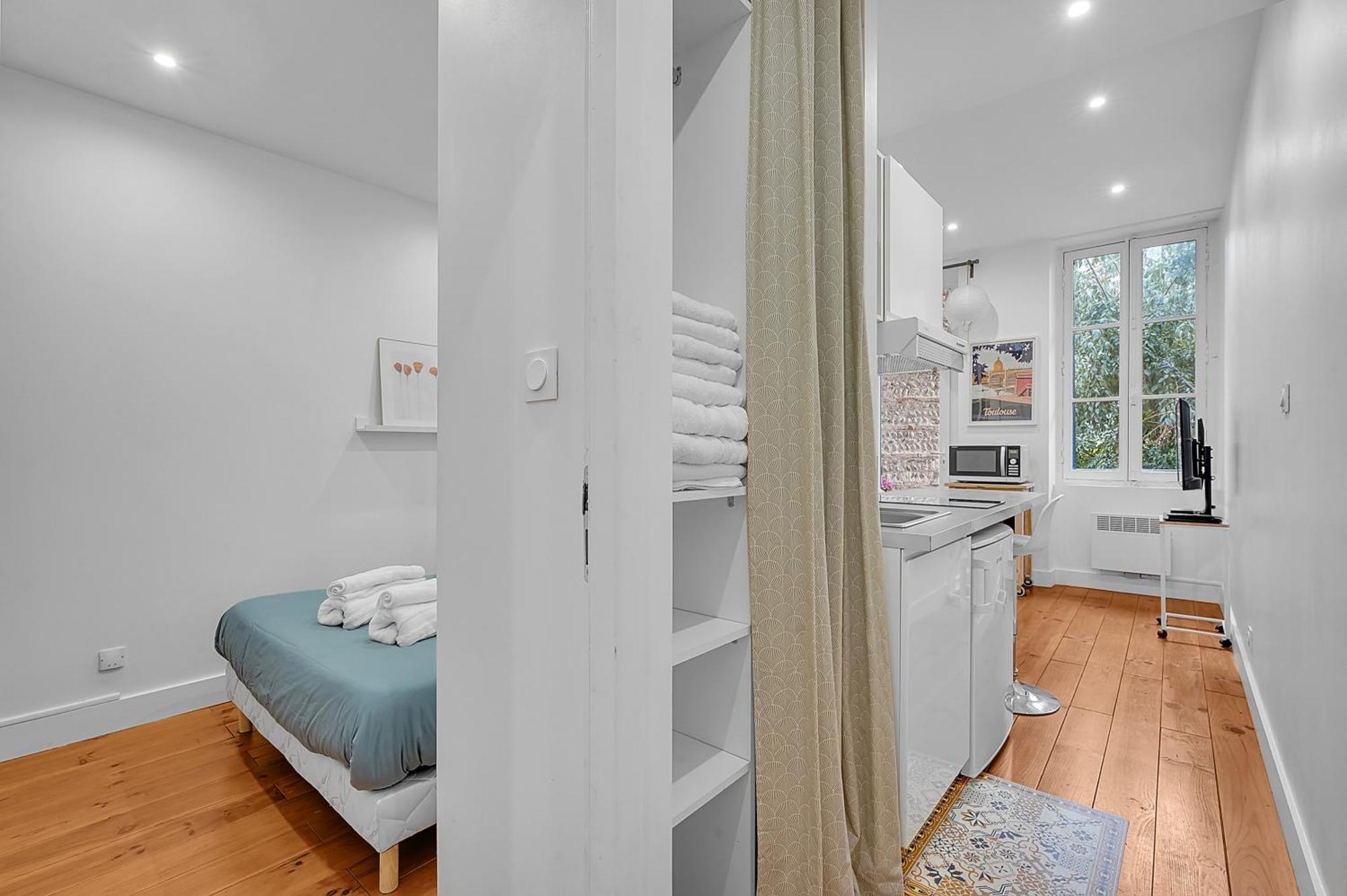 Le Cosy - T2 Hypercentre Au Calme Avec Parking Toulouse Exterior foto